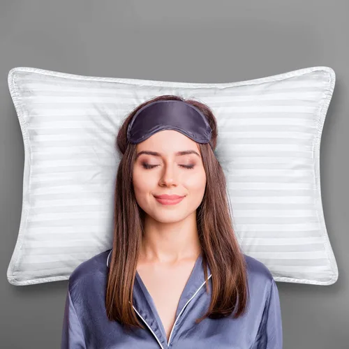 Vista 5 de Utopia Bedding - Juego de 2 almohadas para dormir tamaño Queen (blanco), calidad refrescante de hotel, para dormir de espalda, boca abajo o de lado