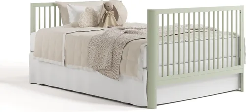 Vista 16 de Storkcraft Casablanca 5-in-1 Convertible Crib with Drawer, Sage Salvia