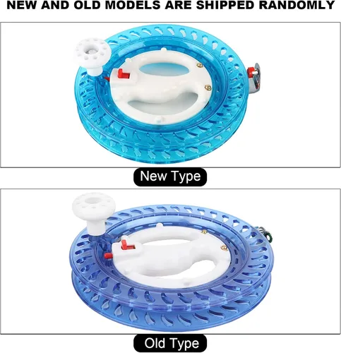 Vista 5 de Carrete de línea de pesca, ABS multifunción de pesca de mar rueda de pesca de mano de alambre de envoltura de mosca de línea de pesca accesorio