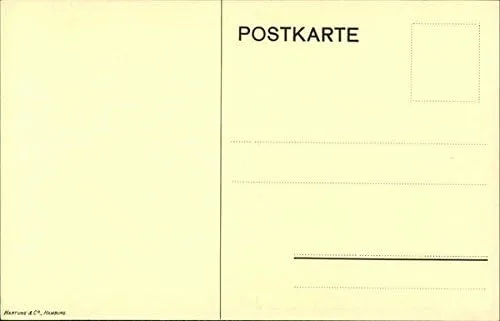 Vista 2 de Grand Hotel Vier Jahreszeiten Hamburg, Germany Original Antique Postcard