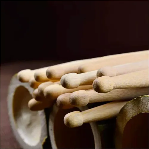 Vista 9 de Miwayer Baquetas de bambú 7A 6" ligero duradero con puntas en forma de lágrima Instrumento musical Percusión Accesorios