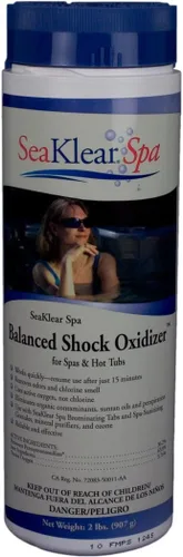 SeaKlear Oxidante de choque equilibrado para spas y jacuzzis, 2 lb