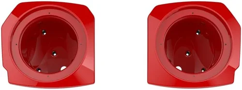 Vista 188 de Advanblack Alpine Green Tour Pack - Paquete de altavoces de 6.5 pulgadas, carcasa de audio trasera, color a juego, ajuste Harley King Tour Pack