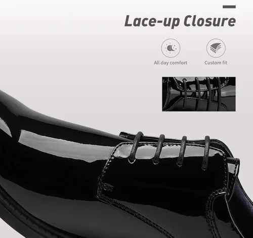 Vista 3 de Bruno Marc Men's Dress Oxford Shoes Classic Lace Up Formal Shoes