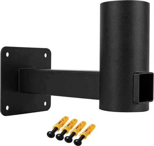 Soporte de pared de 90 grados, soporte en forma de L, adaptador de espiga para luces de ajuste deslizante, soporte de pared ajustable, ángulo en