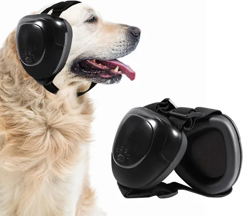 Funda para Orejas de Perro, Orejeras para Perros con Protección contra el Ruido, Orejeras para Perros con Cancelación de Ruido de 29dB NRR,
