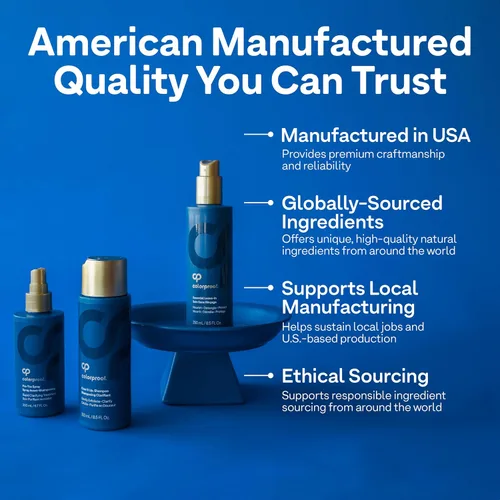 Vista 5 de Colorproof Clear It Up - Champú aclarante de 8.5 onzas líquidas, champú para cabello teñido, aroma a coco y hierba de limón