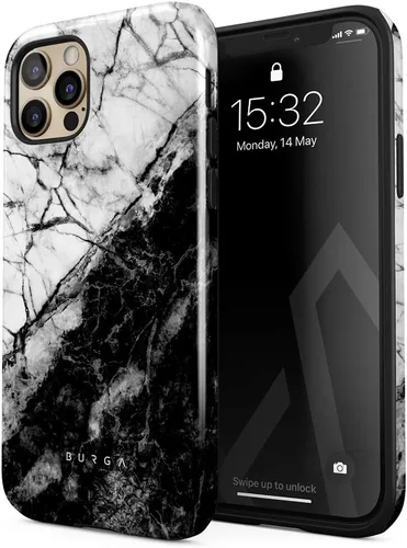 Vista 118 de BURGA Funda de teléfono para iPhone 12 Pro Max, bonita, moderna, estética, con patrón, protección rígida, se adapta a Apple iPhone 12 Pro Max