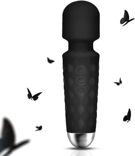 GWWJGSN Mini masajeador eléctrico de mano - Masajeador de espalda portátil impermeable - Herramienta de masaje muscular profundo para circulación