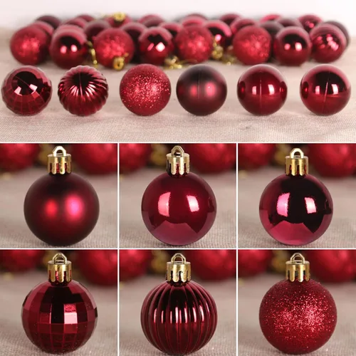 Vista 10 de GameXcel - esferas de Navidad para el árbol de Navidad - Decoraciones navideñas que no se rompen, unas perfectas esferas colgantes