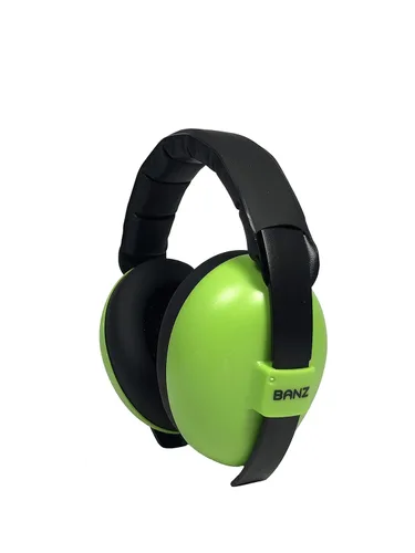 Vista 13 de Baby Banz Orejera de protección auditiva para bebes, para mayores de 3 meses, talla única , Azul