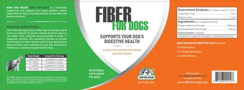 Vista 5 de Fibra para perros Polvo de cáscara de semillas de psyllium y polvo de raíz de remolacha deshidratado ayuda a una serie de trastornos intestinales