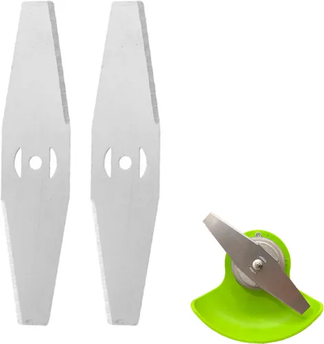 Vista 7 de Accesorios de cabezal de recortadora, cuchilla de repuesto para malezas, cortadora de cepillo de malas hierbas, cabezales de cuchilla de acero