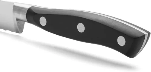 Vista 4 de Arcos Cuchillo Pan de Acero Inoxidable Nitrum de 8 Pulgadas y Hoja de 7.874 in. Obtenga una gran variedad de cortes para su comida Cuchillo ideal