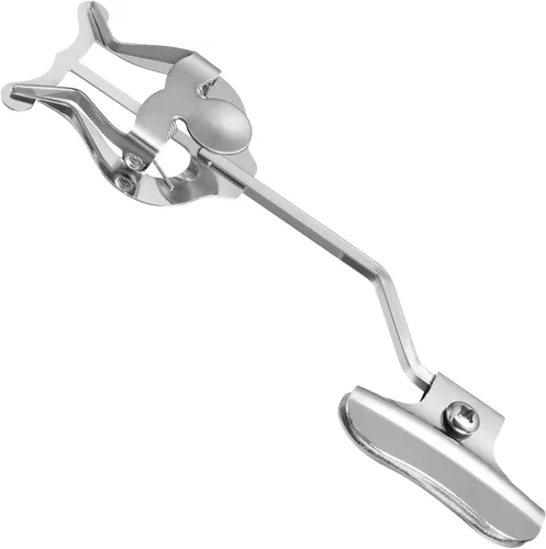 Vaguelly 2 piezas de clip de trompeta de lira para partituras de música, soporte compacto de plata para músicos en marcha, diseño ligero y práctico