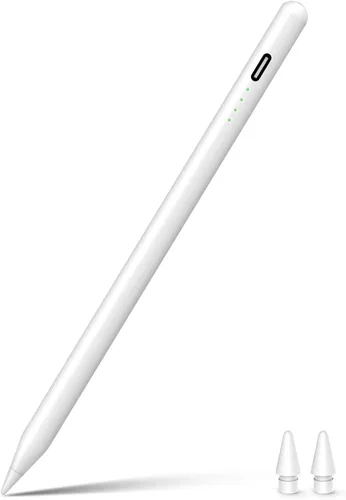 Vista 8 de Lápiz óptico para iPad de 10ª generación, 2 lápices Apple de carga rápida con sensibilidad de inclinación y rechazo de palma, compatible con iPad