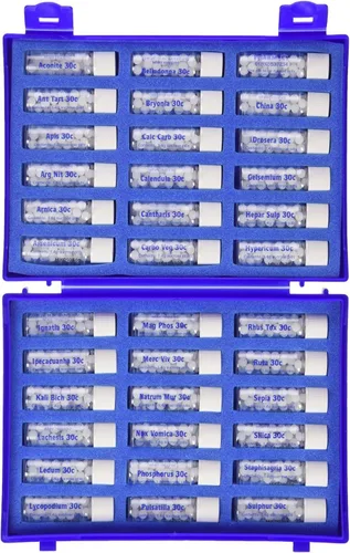 Vista 2 de Homeopathy World kit de remedio homeopático familiar