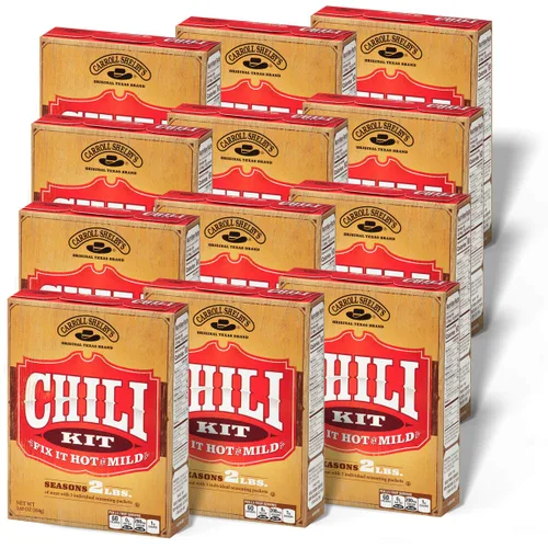 Vista 15 de Carroll Shelby's Original Texas Brand White Chicken Chili Kit 3oz Box (Pack of 1)