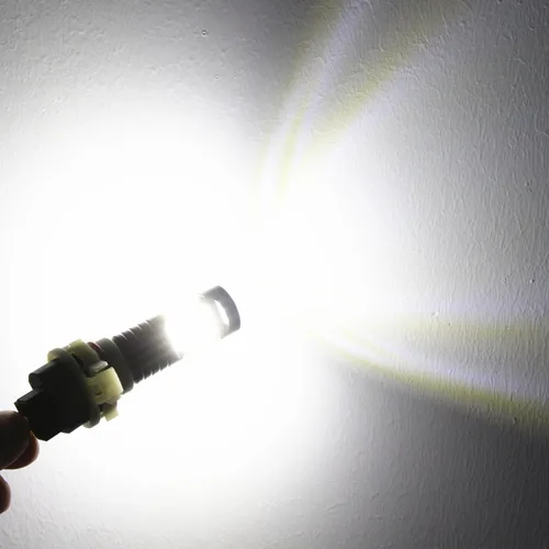 Vista 4 de Alla Lighting Bombillas LED antiniebla de 2000 lúmenes 5202 5201 PS19W o DRL (luces de circulación diurna), 6000 K xenón blanco 3030 36-SMD