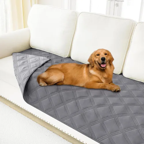 Vista 13 de Smiry Manta Impermeable para Cama de Perro 30x70, Manta Suave Reversible para Mascotas, Lavable a Prueba de Fugas Cubierta para Gatos y Perros
