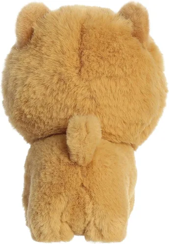 Vista 5 de Aurora® Playful Teddy Pets™ Chow Chow - Animal de peluche, diseño único, juego sin fin, color marrón, 6.5 pulgadas
