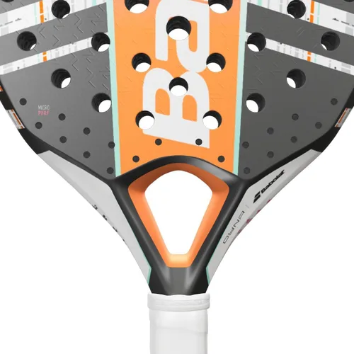 Vista 5 de Babolat Dyna Energy Pala de pádel (rosa/naranja/blanco)