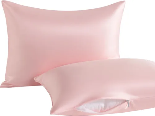 Vista 13 de NTBAY Paquete de 2 almohadas con fundas de almohada de algodón egipcio, relleno alternativo de algodón suave de 13 x 18 pulgadas, almohadas sobre