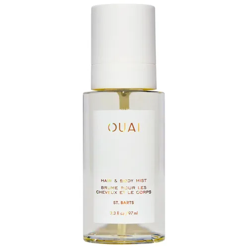 Vista 9 de OUAI St. Barts - Bruma para el cabello y el cuerpo - Perfume tropical con fragancia de cabello y spray corporal - Notas de pitaya, flor de naranjo