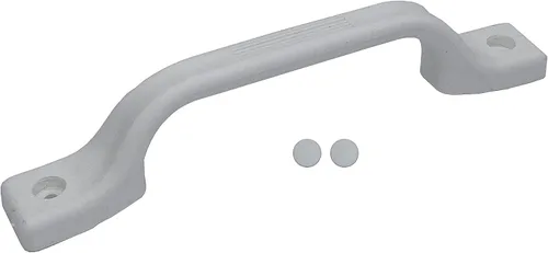 Barra de asistencia de plástico para puerta de entrada para RV, remolque, cámper, autocaravana, remolque de carga, repuesto de barco y OEM (blanco)