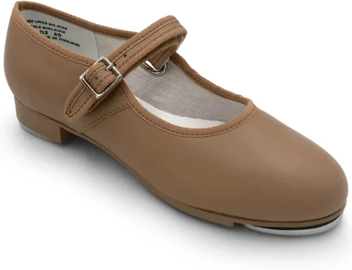 Capezio 3800 Marie Jane Zapatos de tap para niñas pequeñas grandes