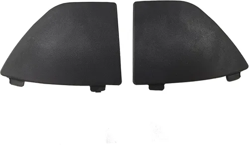 1 par de cubiertas de gancho de remolque para parachoques delantero izquierdo y derecho, tapas inferiores de remolque para rejilla B63B-50-101