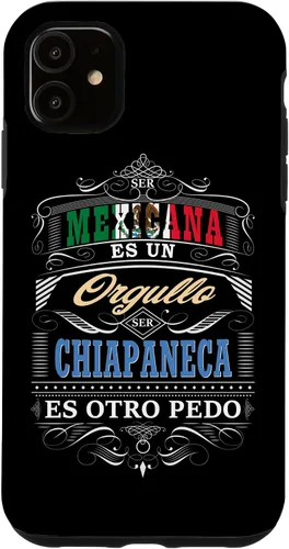 Vista 8 de Camisa de Mujer Graciosa de Chiapas Mexico y Chiapanecas Case for iPhone 17