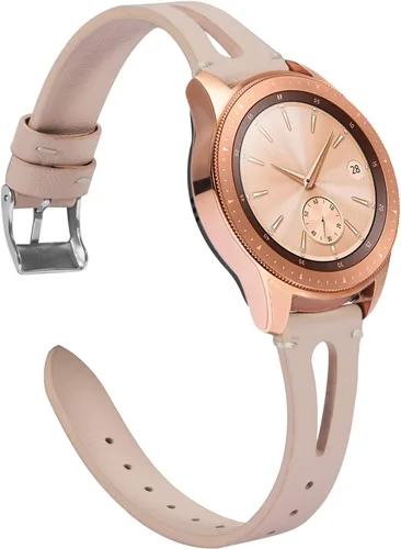TOYOUTHS Compatible con Samsung Galaxy Watch 7/FE/6/5/4/Active 2 de 1.575 pulgadas, 1.732 pulgadas, correa de cuero de 0.787 pulgadas para Galaxy