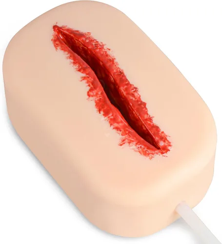 Vista 3 de Kit de entrenamiento de tareas de embalaje de heridas de laceración para control de sangrado para educación médica, práctica de emergencia