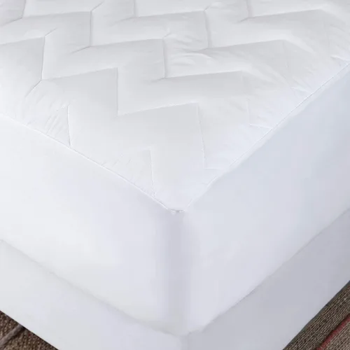 Vista 2 de Protector de colchón impermeable para RV Algodón de primera calidad en la parte superior, ajustado y acolchado, ultra suave, tela de calidad