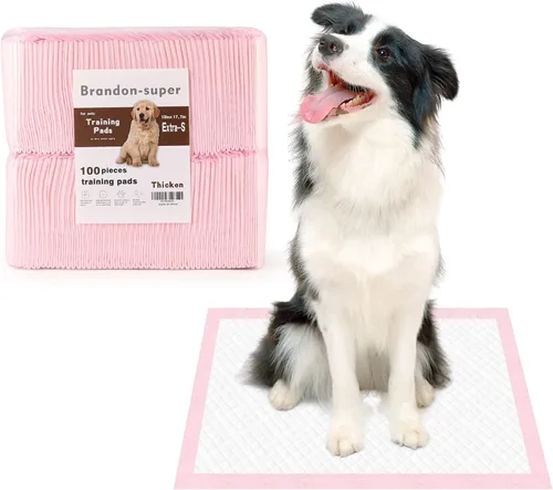 Vista 7 de Almohadilla de entrenamiento súper absorbente a prueba de fugas para perros y cachorros, almohadillas desechables para cachorros
