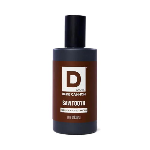 Vista 9 de Duke Cannon Proper Cologne Sawtooth Perfume para hombre Eau de Parfum Aire Alpino y Madera de Cedro Fragancia fresca, amaderada y duradera
