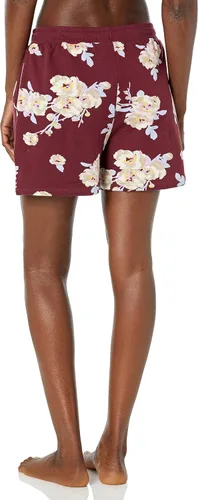 Vista 3 de Pantalones cortos de rizo francés con bolsillos para mujer (rango de tallas extendidas)