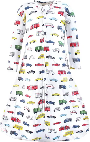 Vista 17 de Hudson Baby Saco de dormir unisex de algodón de manga larga para bebé