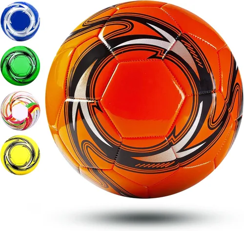 Vista 24 de Western Star Soccer Ball Helix- Size 3 4 5 - Official Match Grade Soccer Balls - Attractive and Durable Design