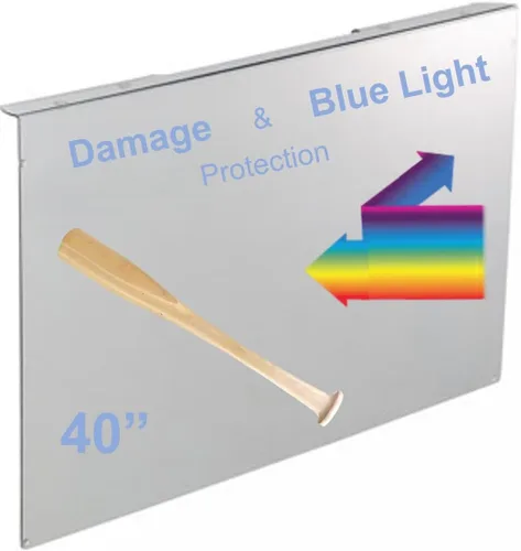 Vista 6 de VizoBlueX - Protector de pantalla de 14 pulgadas con filtro de bloqueo de luz azul. Panel LED para PC portátil anti-UV, protección para los ojos