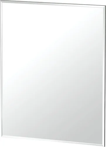 Vista 2 de Gatco espejo oval sin armazón para empotrar, Transparente, 1803