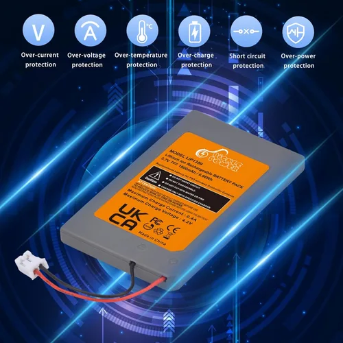 Vista 3 de Pickle Power PS3 Controller Battery, 2 Pack LIP1359 Battery for Sony PlayStation 3 Dualshock 3 CECHZC2E CECHZC2U Controller,with USB Cable and Tools