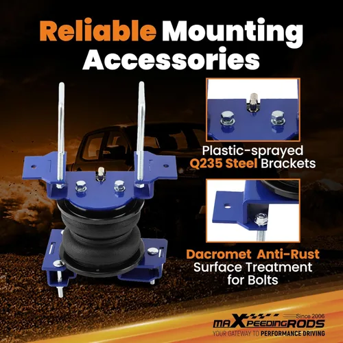 Vista 3 de maXpeedingrods Kit de Bolsas de Suspensión de Aire de 5000 lbs para GMC Sierra 1500 No-AT4 Chevrolet Silverado 1500 No-Trail Boss 2019-2024 Kit