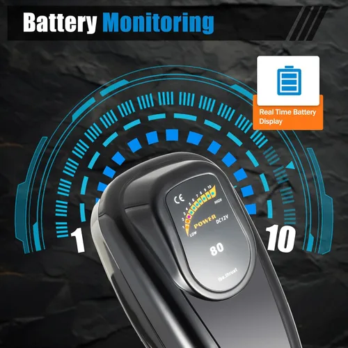 Vista 5 de Motor de arrastre eléctrico de empuje de 12 V, 800 W, 1.2 HP, motor de arrastre de agua salada montado en el popa con mango ajustable para kayaks