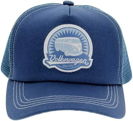 BRISA VW Collection - Gorra de béisbol de Volkswagen, gorra militar con diseño de autobús o escarabajo, talla única