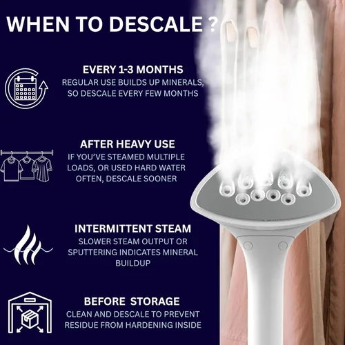 Vista 9 de SALAV® Performance Series - Vaporizador vertical para ropa con ruedas enrollables para facilitar el movimiento