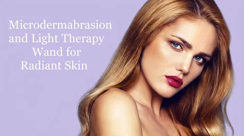 Vista 2 de Máquina de microdermoabrasión - Kit de dispositivo de microdermoabrasión de diamante premium Appolus - 2 puntas de diamante - 5 cabezales