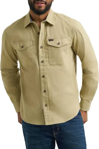 Vista 11 de Wrangler Camisa de manga larga para hombre Tomillo (Sarga)