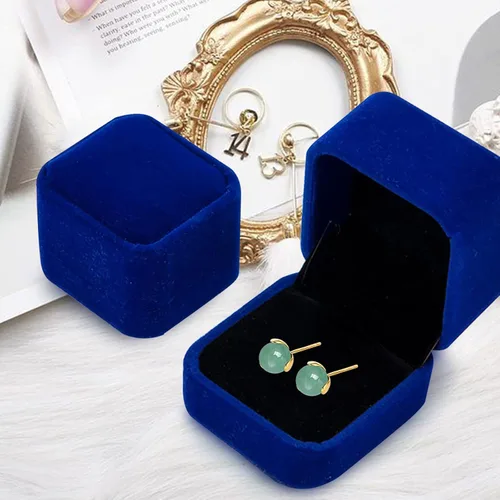 Vista 86 de Jade Earrings Studs,Green Jade Earrings for Women,925 Sterling Silver Earrings Studs for Sensitive Ears,Handmade Jade Earrings for Birthday